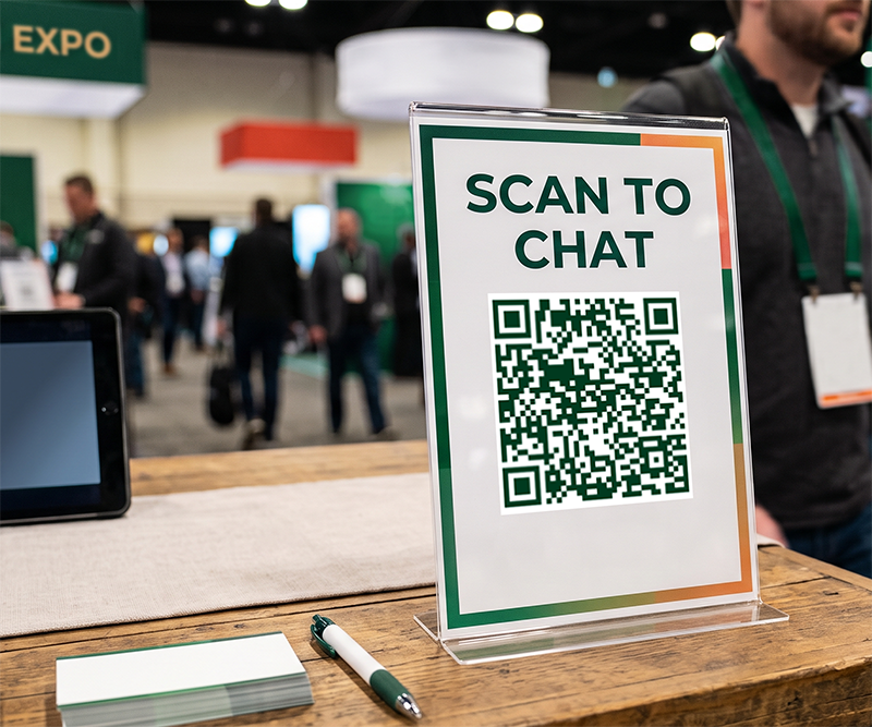 Sharing an avatar's link and QR code